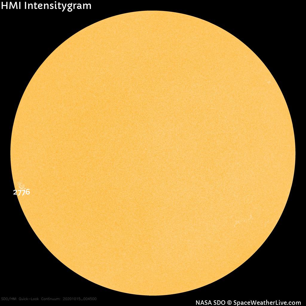 Sunspot regions