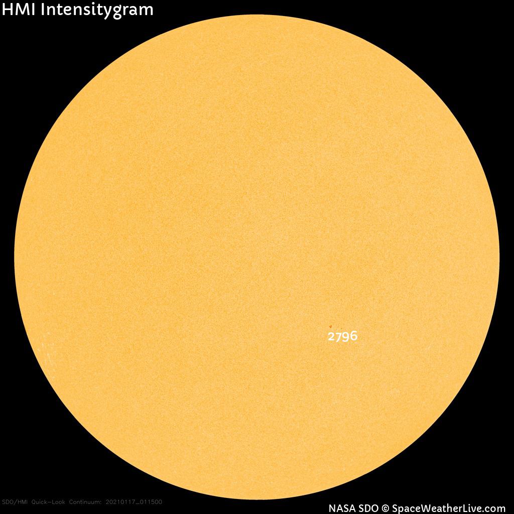 Sunspot regions