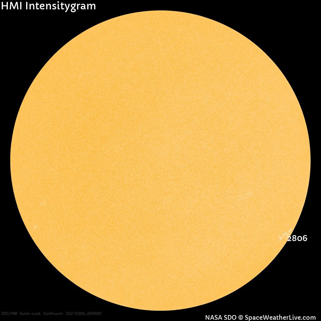 Sunspot regions