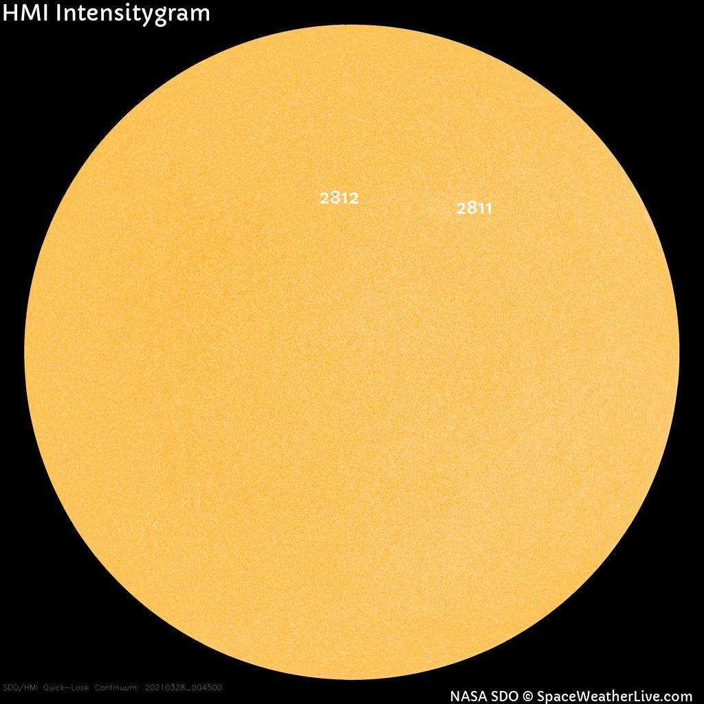 Sunspot regions