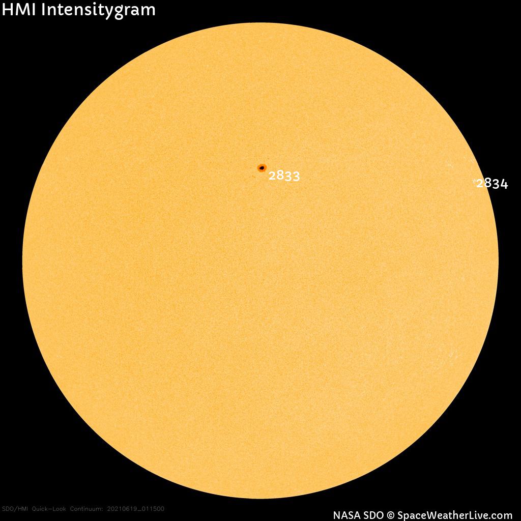 Sunspot regions