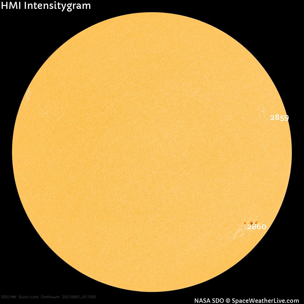 Sunspot regions