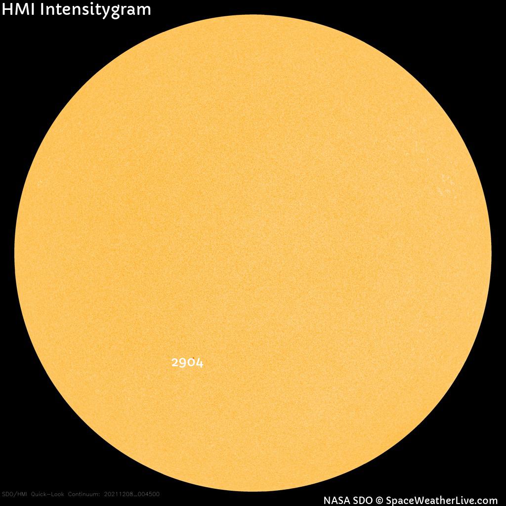 Sunspot regions