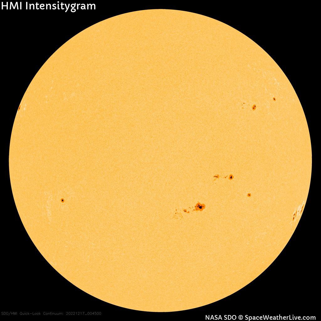 Sunspot regions