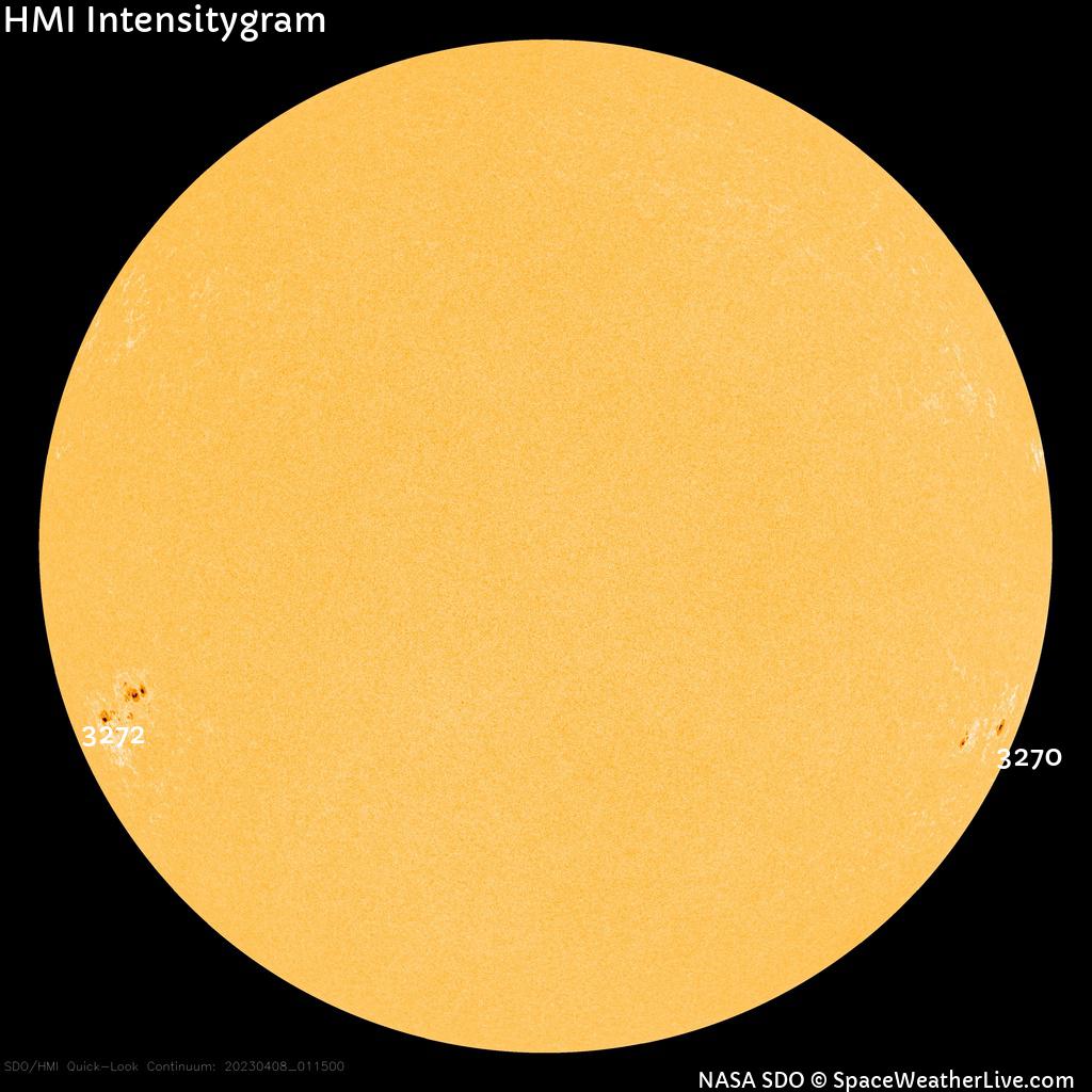 Sunspot regions