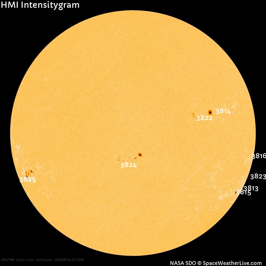 Sunspot regions