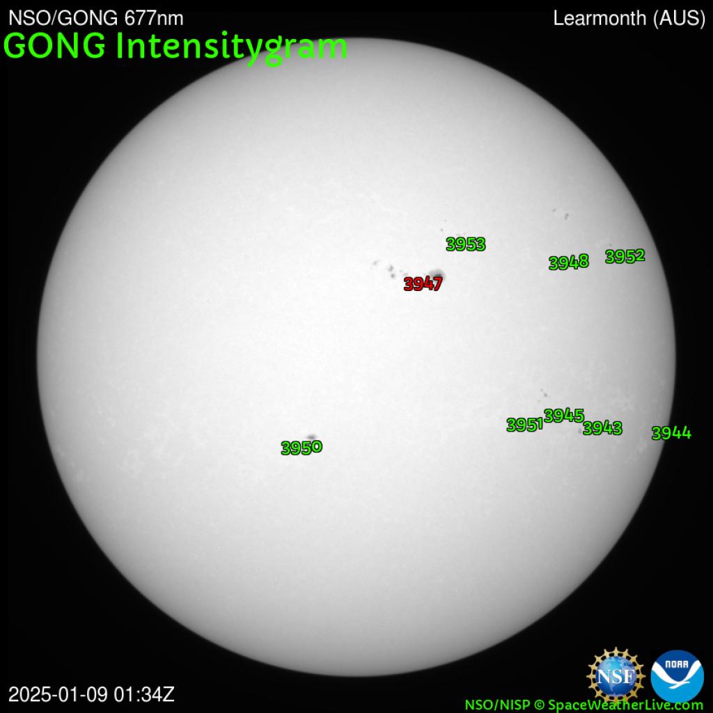 Sunspot regions