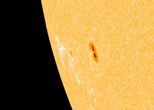 Sunspot region 2797