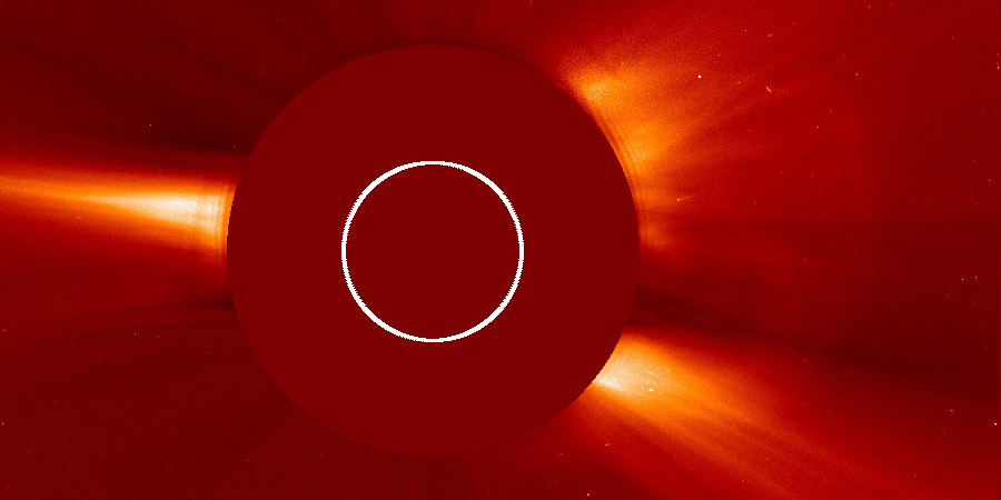 Weak CME could give us a glancing blow